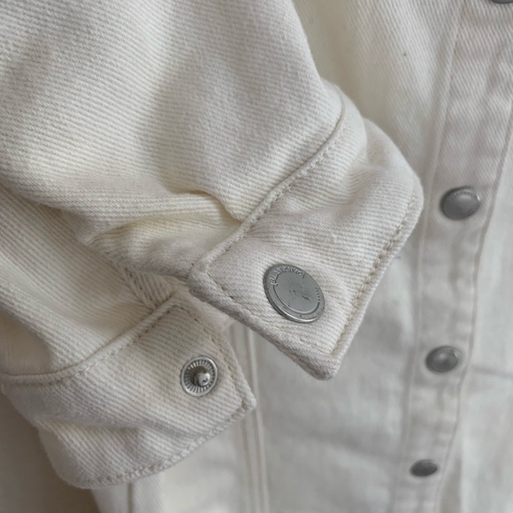 Cream NWT BlankNYC denim dress. Size M - Picture 4 of 8